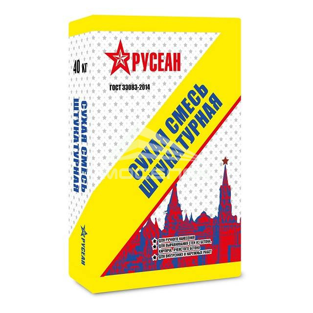 Русеан М150 штукатурная смесь 40кг