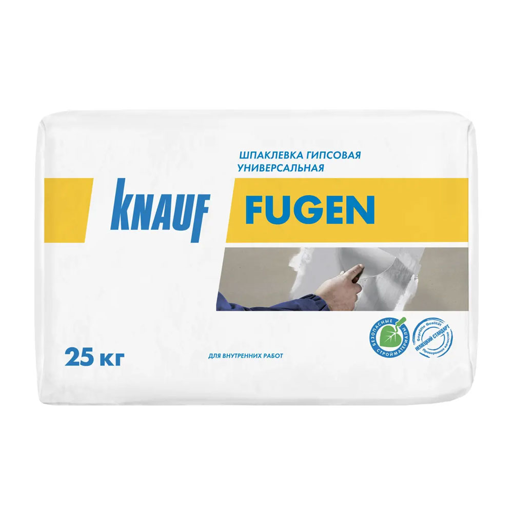 Шпаклёвка гипсовая универсальная Knauf Фуген 25 кг